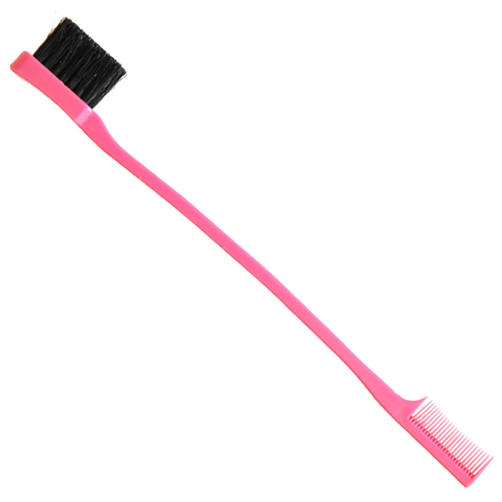 

Beauty Double Side Edge Control Hair Comb Hair On The Temples Brush Eyebrow Brush Hair Styling Salon Hair Accessories