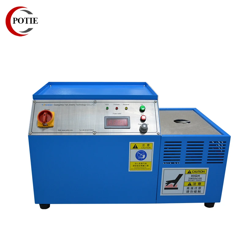 220V Platinum Melting Furnace 1KG Gold Capacity Smelting Machine for Palladium Stainless Steel Casting Jewelry Tools Equipment