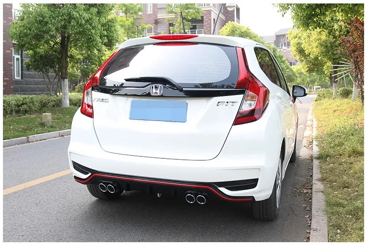 Для Honda Fit JAZZ задний спойлер бампер диффузор защита для 2018-2020 jazz Комплект кузова