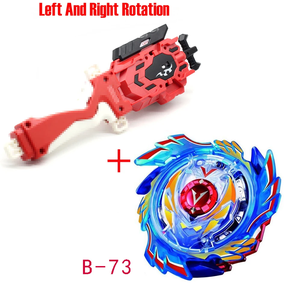 Новейшая модель; Beyblade Burst ToysB-145 B-144 B-143 B-140 с пусковым устройством и коробчатый отвал Металл Fusion Бог Прядильный механизм бей лезвия игрушка - Цвет: B-73