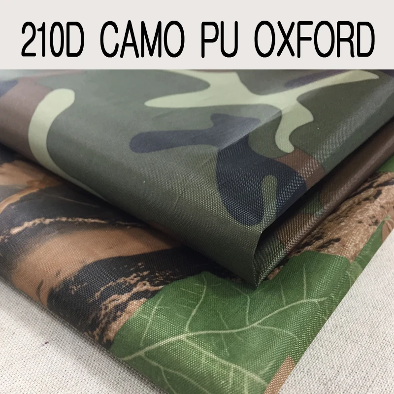 Ткань Оксфорд с камуфляжным принтом размер 100 см на 150 в ширину | Дом и сад