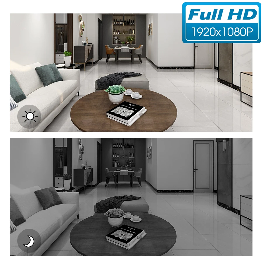 KERUI Full HD 1080P 2MP Беспроводная ip-камера домашняя сигнализация охранная камера для наблюдения в помещении WiFi камера ночного видения