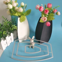 new multi purpose vase metal cutting dies diy scrapbook card making photo album photo frame decoration handmade crafts