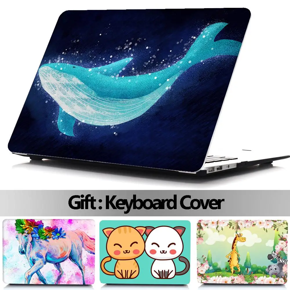 Чехол для ноутбука MacBook Air 13 A2179 2020 A2289 A2251 Pro Touch Bar ID Retina 11 15 16 A2141 2019 + чехол