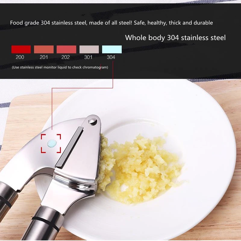 Кухонные аксессуары пресс для чеснока дробилка соковыжималка овощей ручной