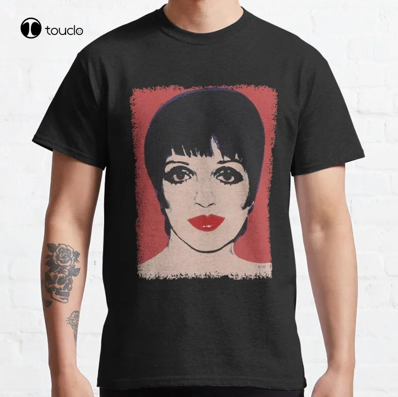 

Liza Minnelli Portrail Classic T-Shirt Cotton Tee Shirt Unisex