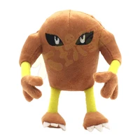 takara tomy pokemon plush doll pokemon hitmonlee figure stuffed soft toys for kids 14cm