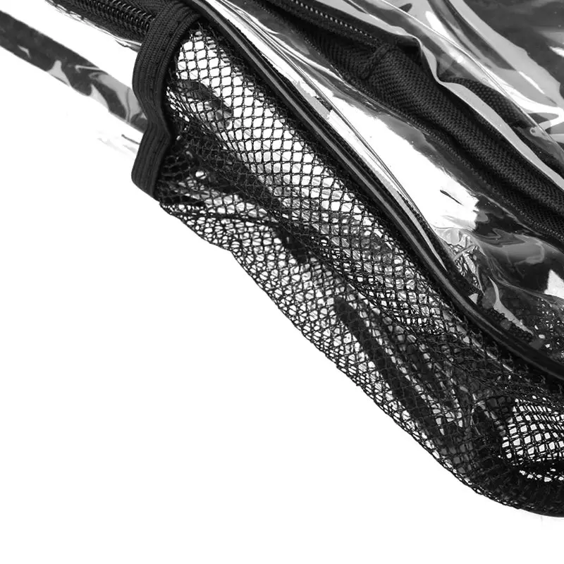 

Fashion Women Transparent PVC Clear Backpack Travel Shoulder Bag School Bookbags