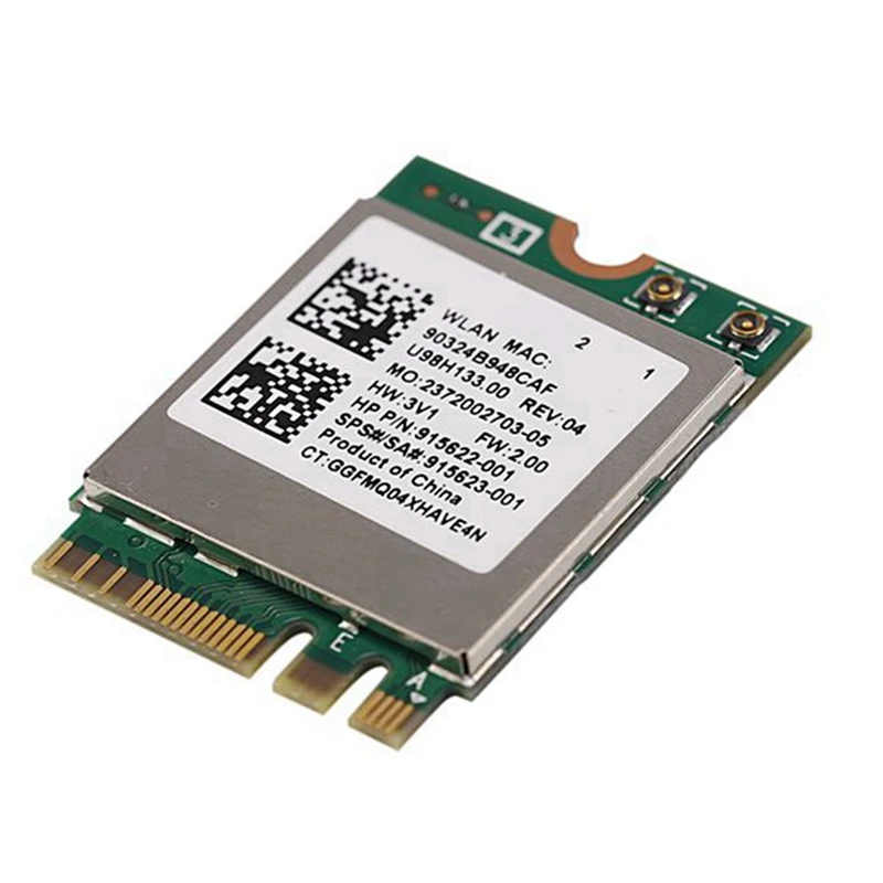 Network Card RTL8822BE 802.11AC 2.4G/5Ghz Bluetooth 4.1 With Wifi 6DB SMA Antenna 3000Mbps 6 M.2 NGFF | Компьютеры и офис