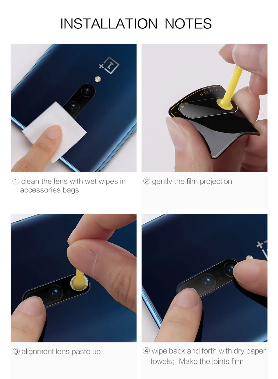 SmartDevil Защитная пленка для объектива из закаленного стекла для oneplus 7 камеры стеклянная пленка для oneplus 7 pro HD объектив Защитная стеклянная пленка