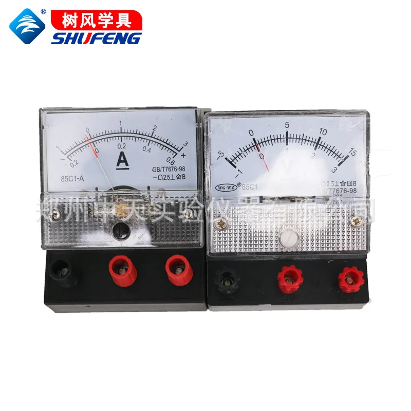 

Miniature voltmeter and ammeter-a pair of physical experimental equipment-ammeter for students-voltmeter teaching instrument