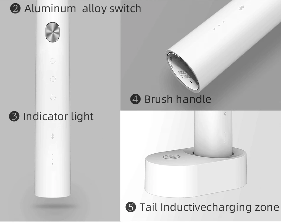 Xiaomi Soocas X3 звуковая электрическая зубная щетка USB перезаряжаемая обновленная Водонепроницаемая ультра звуковая автоматическая щетка для mijia