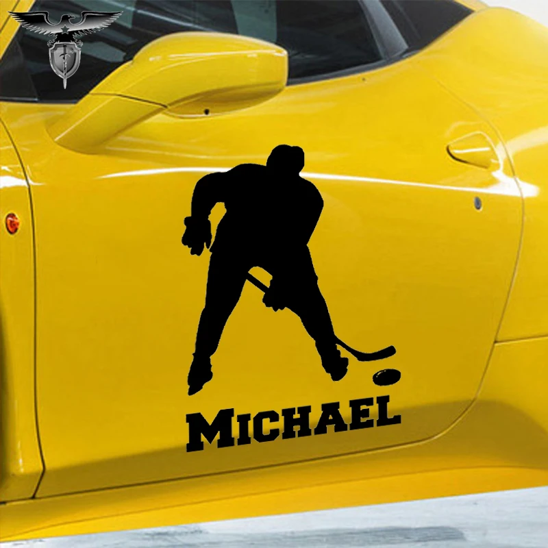 Виниловые наклейки для хоккея 3 размера 8 цветов | Автомобили и мотоциклы