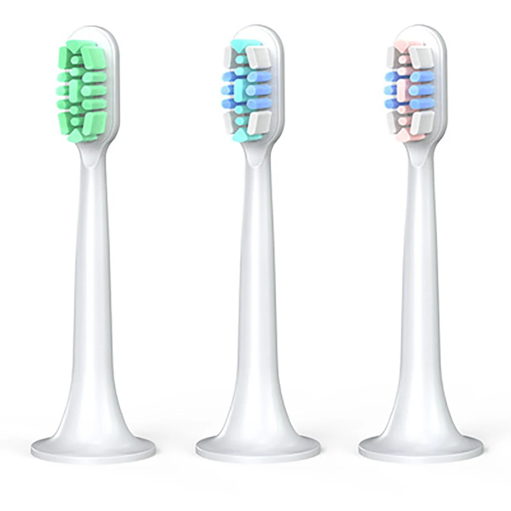 3 шт. электрическая зубная щетка для дома для чистки полости рта подходит для Xiaomi Mijia ультразвуковая зубная щетка T300 Сменная головка T500