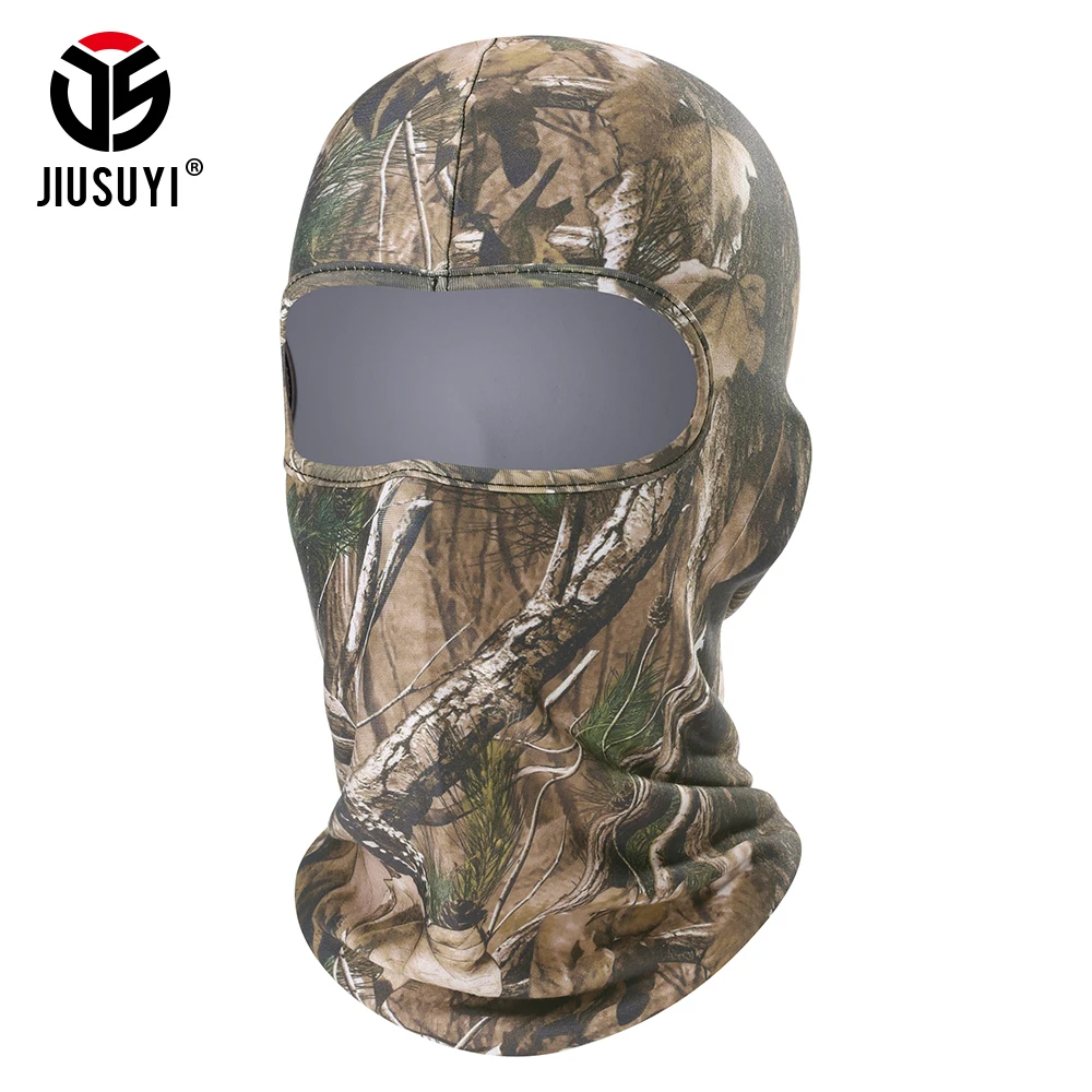 Зимняя камуфляжная флисовая тактическая Балаклава армейская Военная для