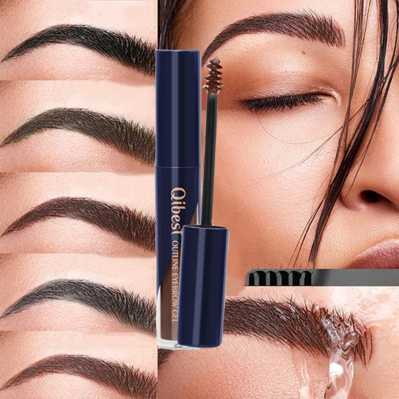 Татуаж для бровей жидкий Брови Макияж Пигментный оттенок 5 цветов долговечная