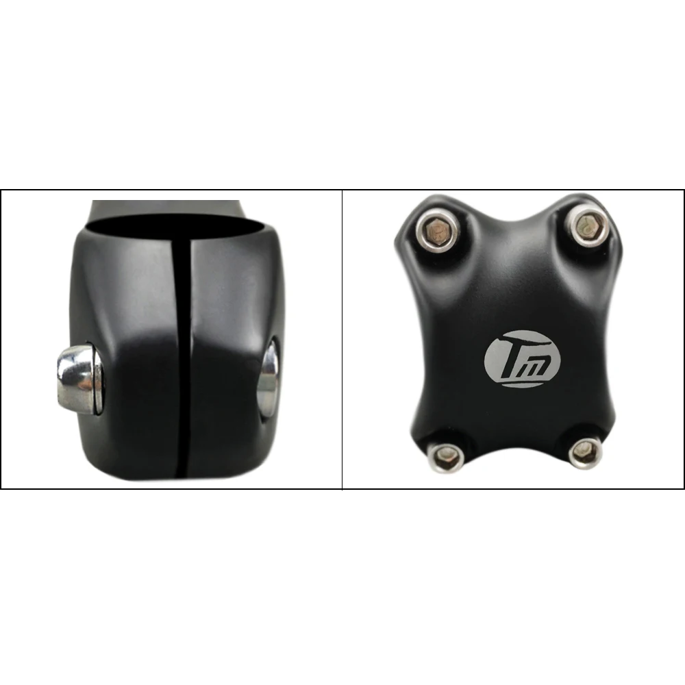 Вынос руля велосипеда TMAEX из углеродного волокна титановый сплав 31 8 мм 6/17 матовый