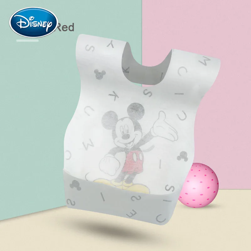 Нагрудник для кормления детей Disney 20 шт./кор. водонепроницаемый сверхмягкий