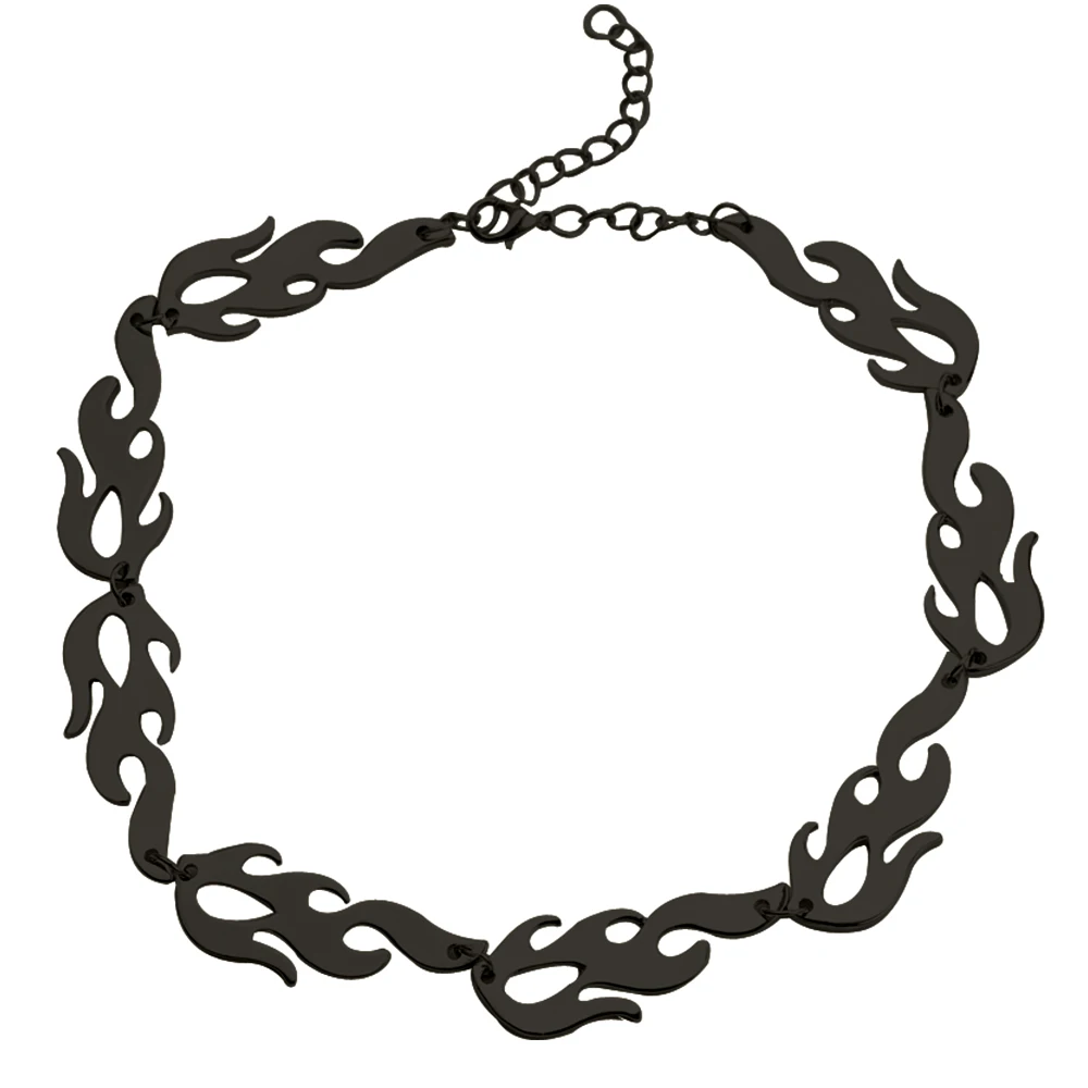 XL1285 necklace New Handmade Harajuku Gothic Metal Wind Bamboo Necklace Unisex Punk Pants Chain Wallet Chain Japanese Street Rock Style - Окраска металла: XL1285 necklace