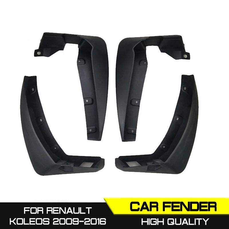 

Car Front Rear Car Mudguards Fender Flare Mud Guard Flap Anti Splash Mudflap for RENAULT KOLEOS 2009 2010 2011 2012 2013-2016