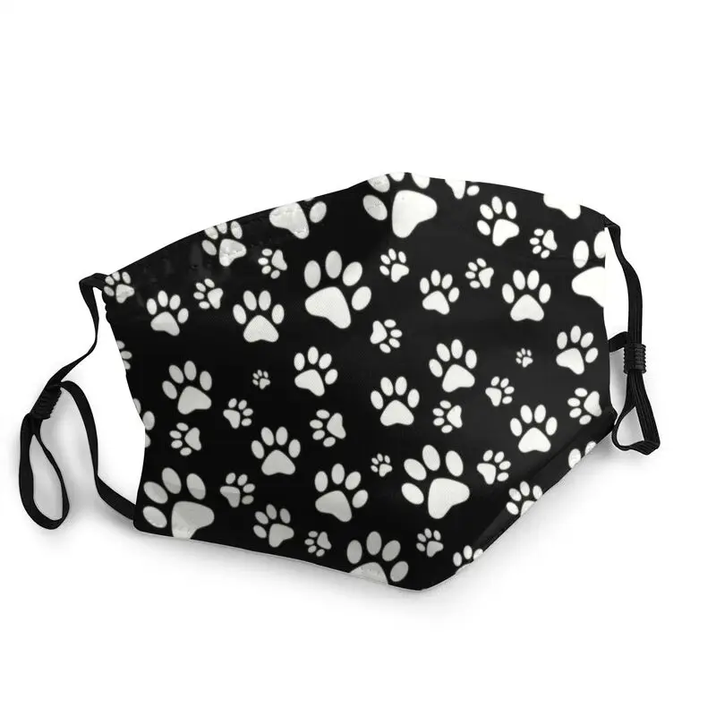 

Dalmatian Paw Non-Disposable Face Mask Unisex Spotted Leopard Carriage Dog Anti Dust Protection Cover Respirator Mouth Muffle