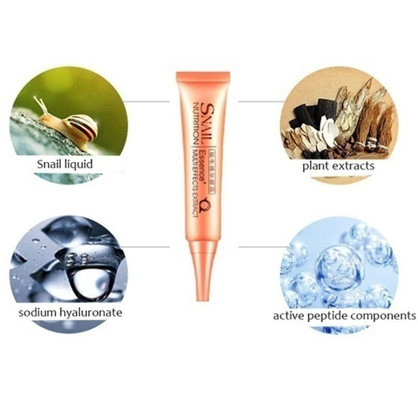 30 мл Улитка эссенция крем для глаз Удаление темный круг удаления укрепляющий