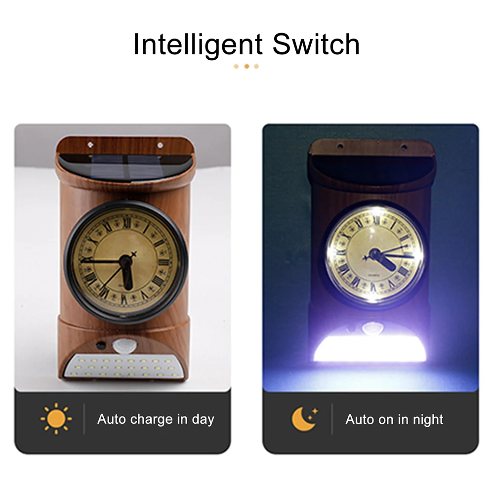 Уличная настенная лампа на солнечной батарее с инфракрасным датчиком и