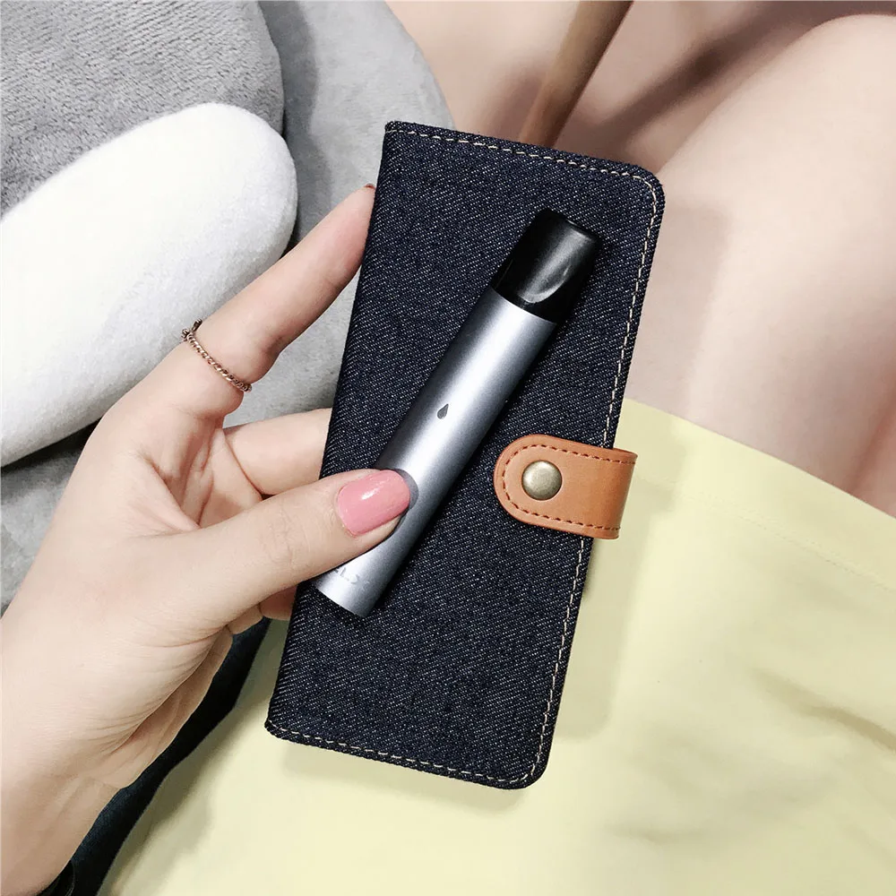 Модный 2 в 1 флип кошелек Чехол RELX кожаный чехол + дымовой держатель защитные