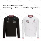 Официальный сайт, лидер продаж, гоночный костюм Формула один, новинка 2021, футболка с длинными рукавами команды F1, женский костюм, рубашка F1