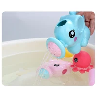 elephant watering pot toddler kids baby shower boy bath toys for children water toys shower tool for baby kids