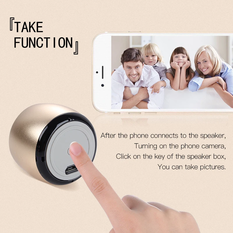 Мини металлическая Bluetooth-Колонка TWS 2 шт. портативная двойная Беспроводная