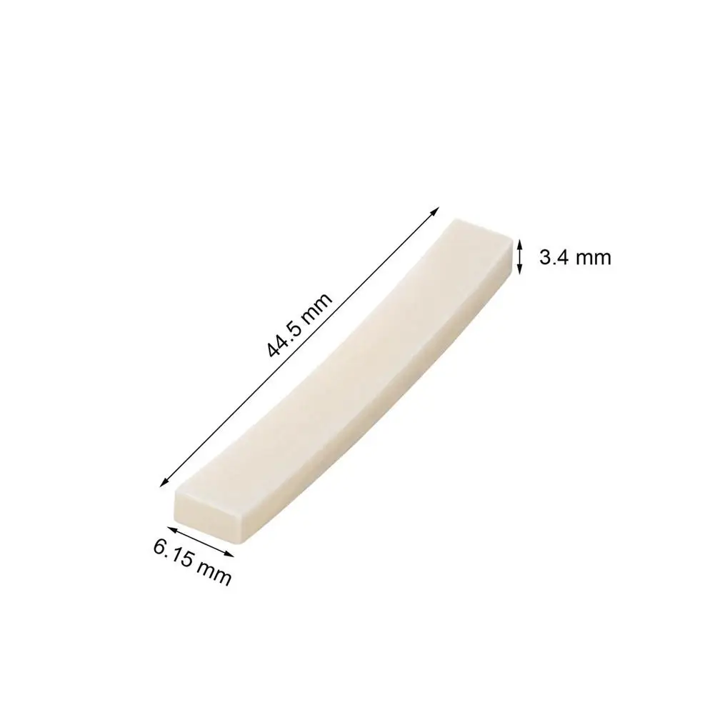 

1pcs/3pcs/6pcs Bone Nut Blanks for Electric Guitar 44.5*3.4*6.15mm for ST Vintage