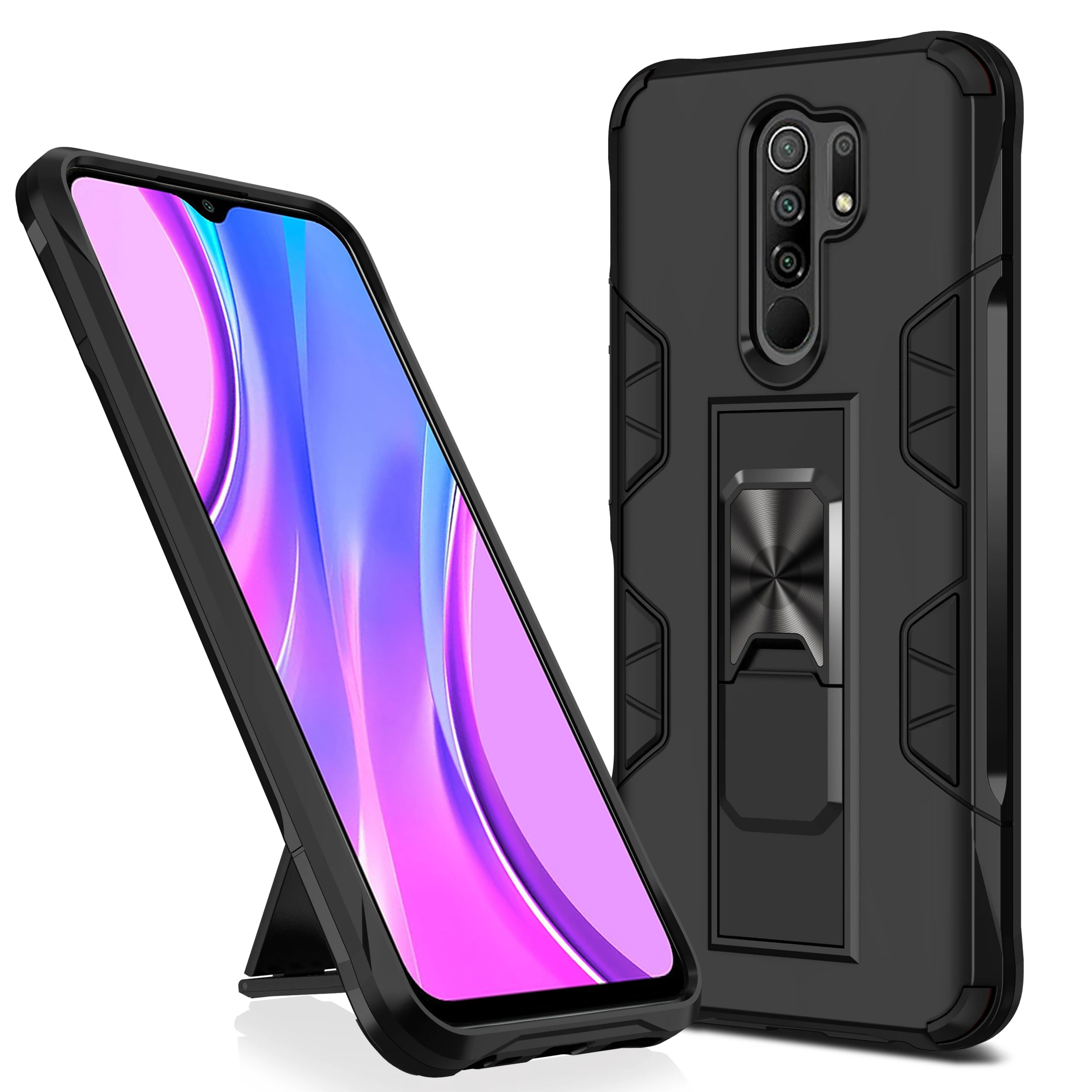 Противоударный чехол DOREXLON для Xiaomi Redmi Note 9 с магнитной задней крышкой Pro Max 8 8A 7 7a