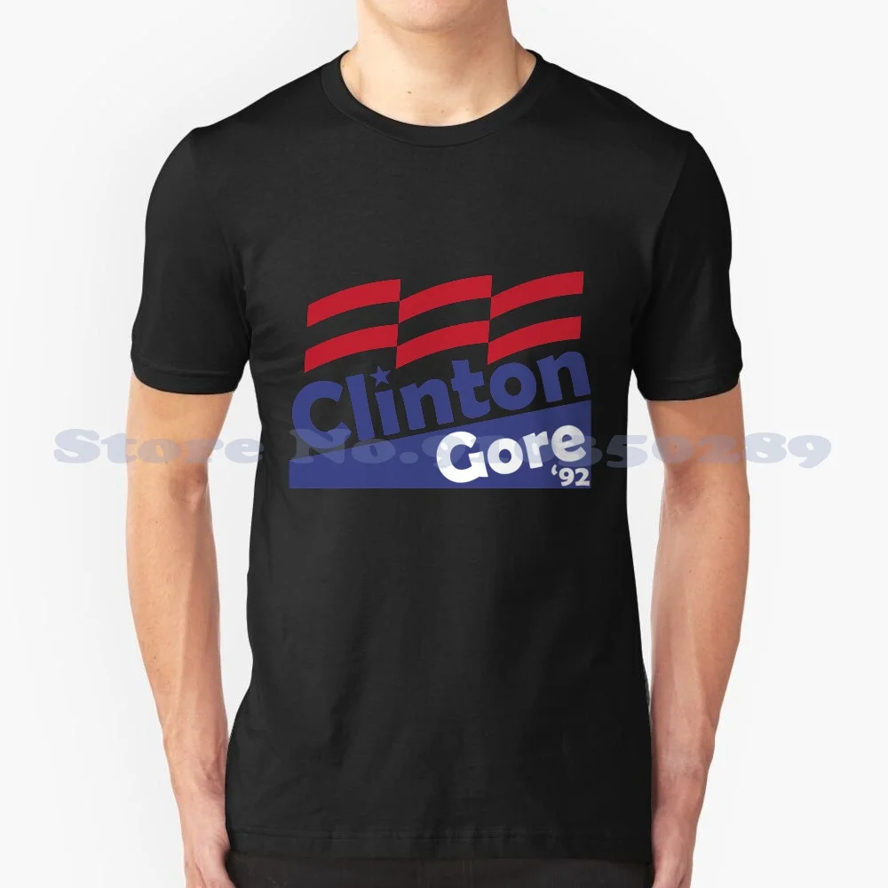 

Билл Клинтон Al 1992 винтажная политика под заказ Веселая женская футболка Клинтон 92 Билл Клинтон винтажная политика Клинтон для Америки