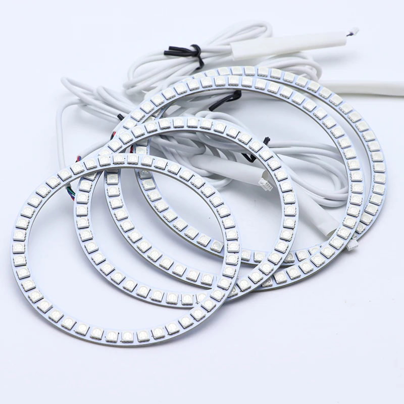 Кольца с ангельским глазом и светодиодсветодиодный индикатором для Chevrolet Lacetti Optra