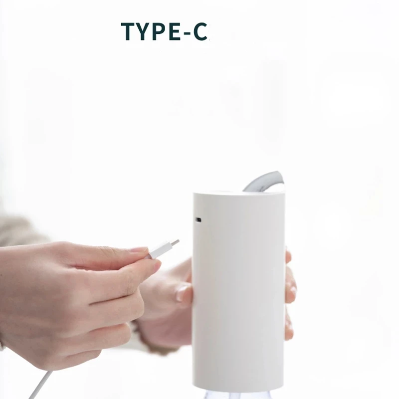 Автоматический складной насос-диспенсер для воды портативный перезаряжаемый