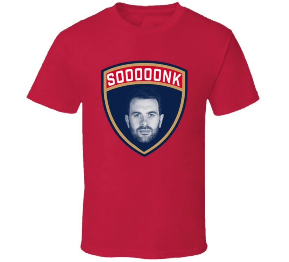 Футболка Keith Yandle Sonk Florida Hockey Fan футболка свободного размера забавная ajax | Мужская