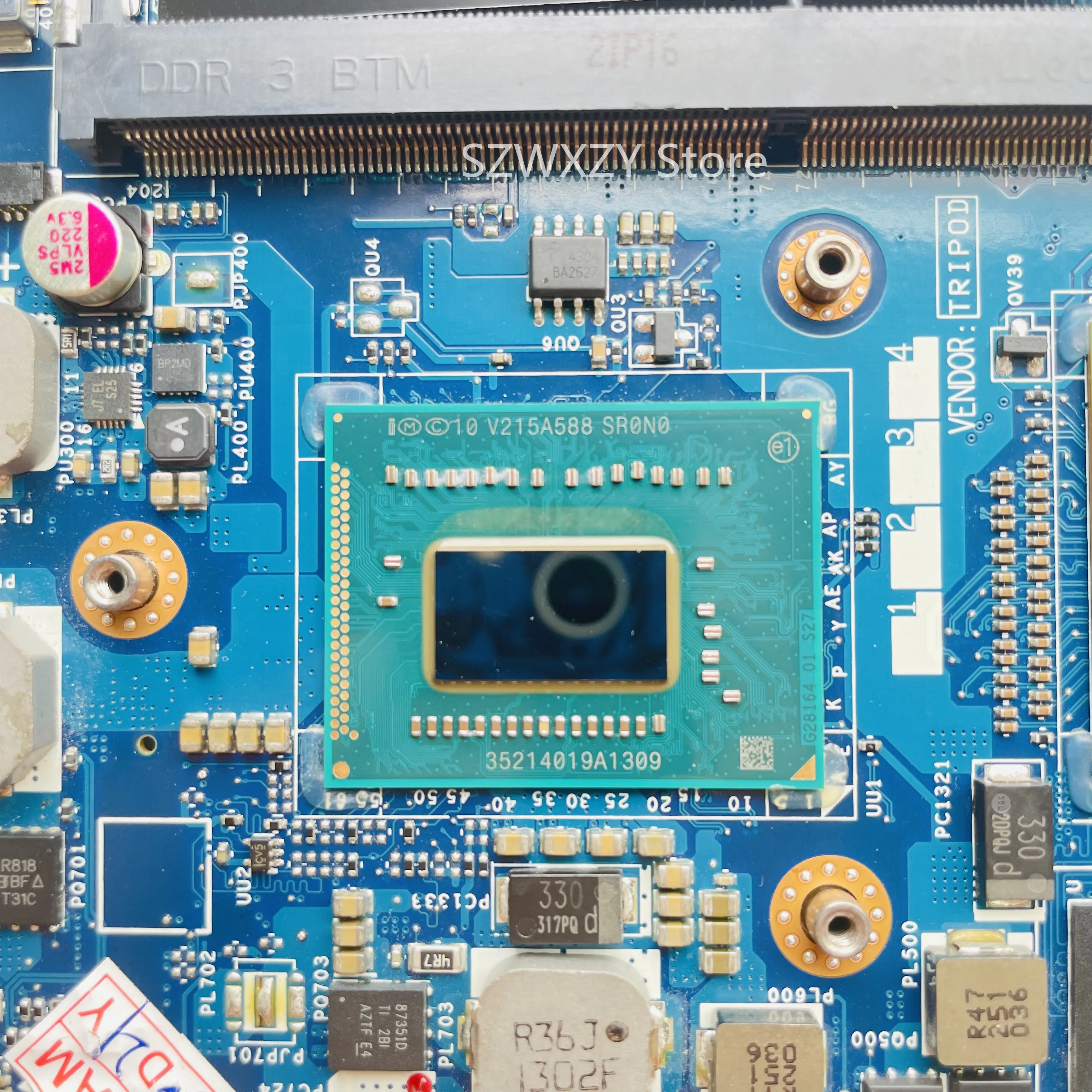 Оригинальная материнская плата SZWXZY для ноутбука DELL XPS 15 L521X i5-3210M процессор DDR3