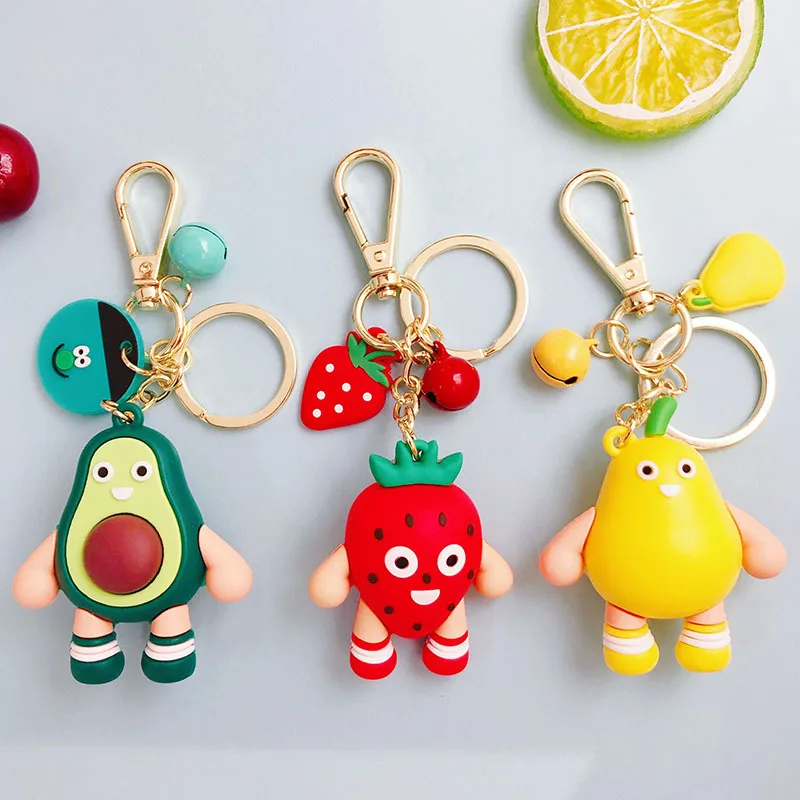 Брелок для ключей милый мультяшный брелок с изображением семьи эпоксидных