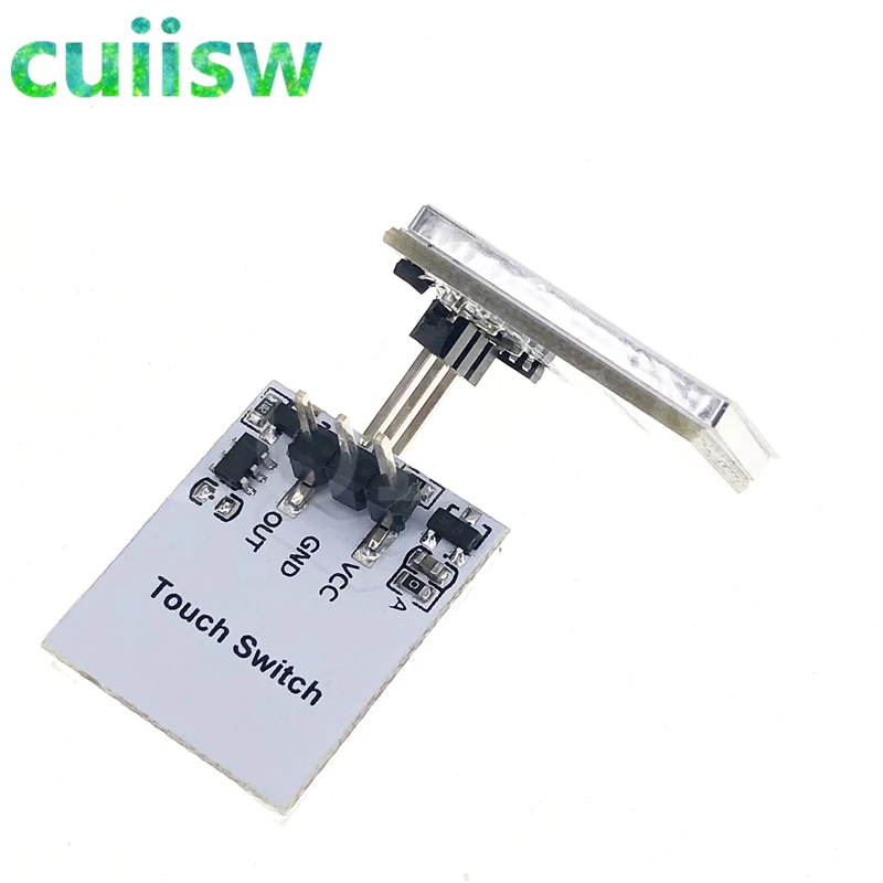 Емкостный сенсорный переключатель 1 шт. синего красного желтого зеленого цвета RBG