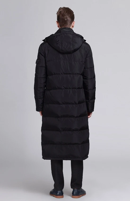 Мужская куртка-пуховик Boollili Корейская длинная с капюшоном мужская Campera Hombre Invierno |