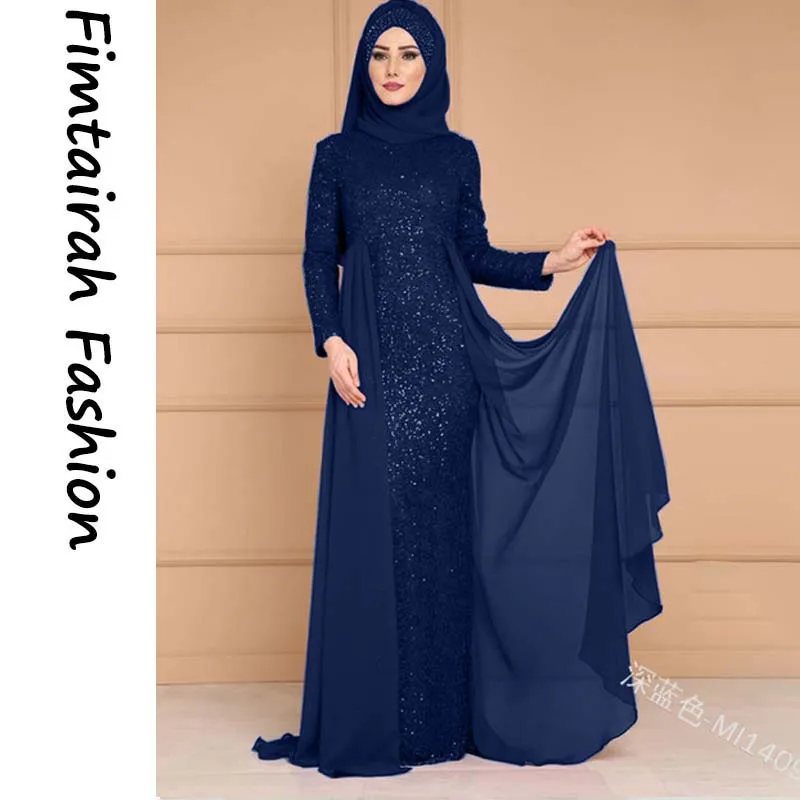 Abaya/платье с блестками вечерние длинные халаты Jubah Eid Ramadan ислам Дубаи Абая для
