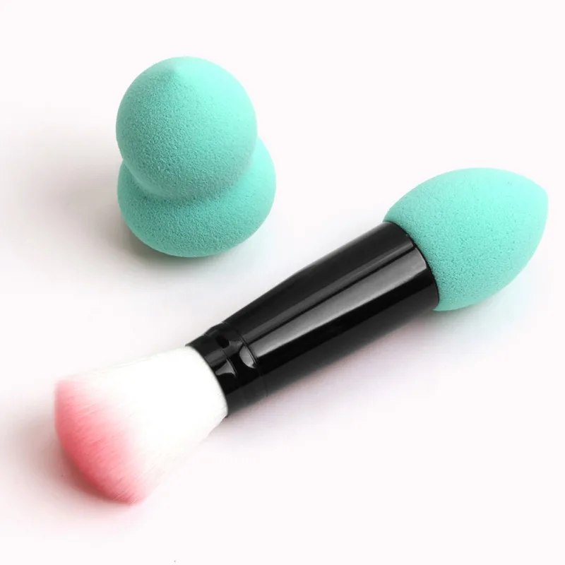 Губка слоеная палочка стержень с двойной головкой в форме капли воды Кисть для