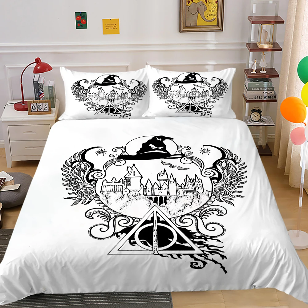 

3D Bedding Set Queen Size Duvet Cover Sets Classic Movie Boys Girls Magic Comforter Covers King Full Double Single Beds Gift