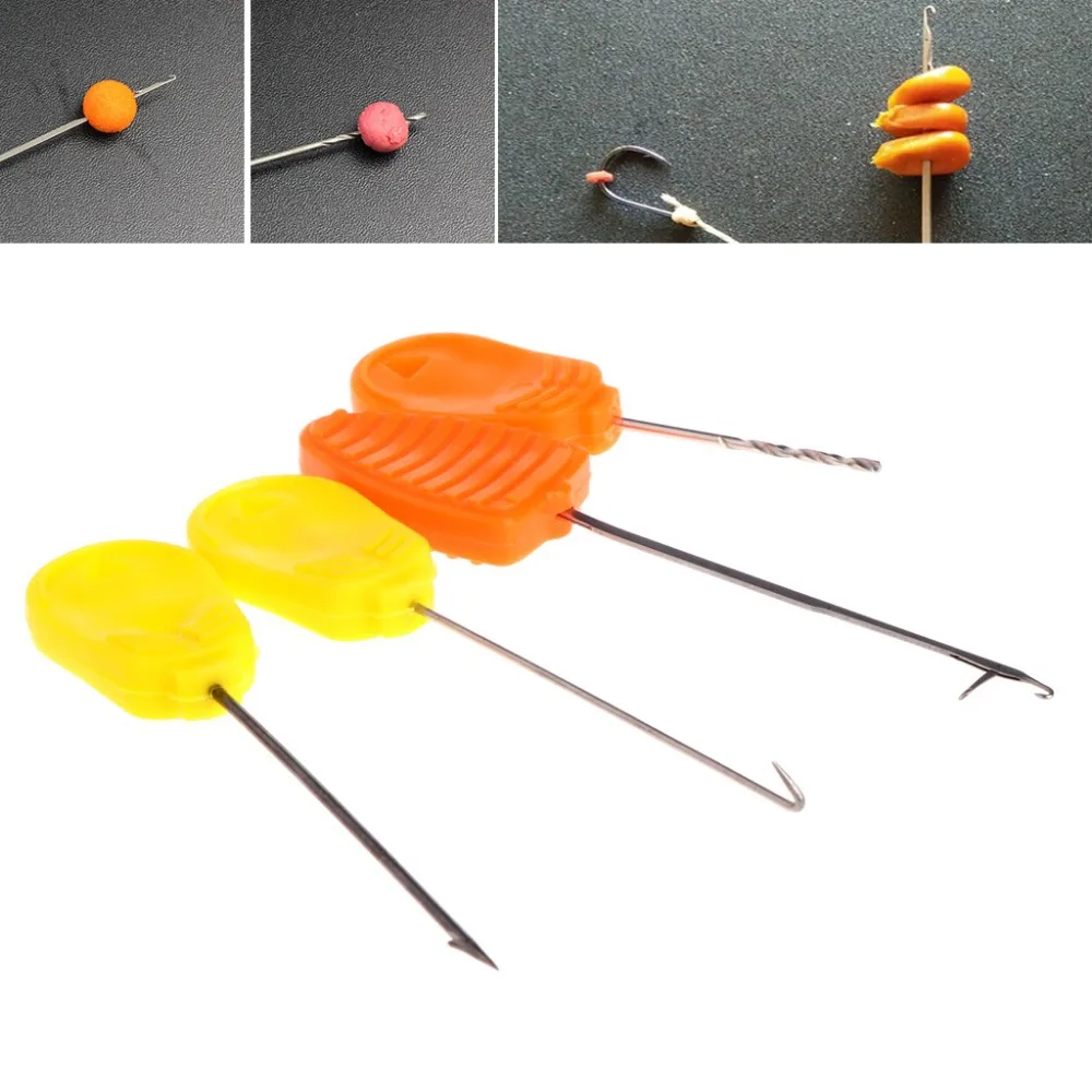 

4PCS Carp Fishing Tools Rigging Baiting Needles Threading Bait Accessories Fishing Lure Tool Kit Boillie Needle Fishing Tackle