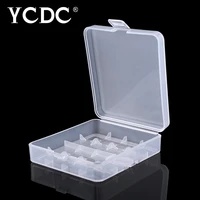 18650 battery accumulator storage box hard bag for digital camera rechargeable batteries cover cells hard plastic case ycdc