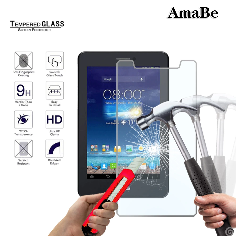 Защитное стекло для ASUS Fonepad 7 /Fonepad 8 FE380CG, для MEMO Pad 7/ZenPad S 8,0, закаленное стекло для планшета, Защитная пленка для экрана