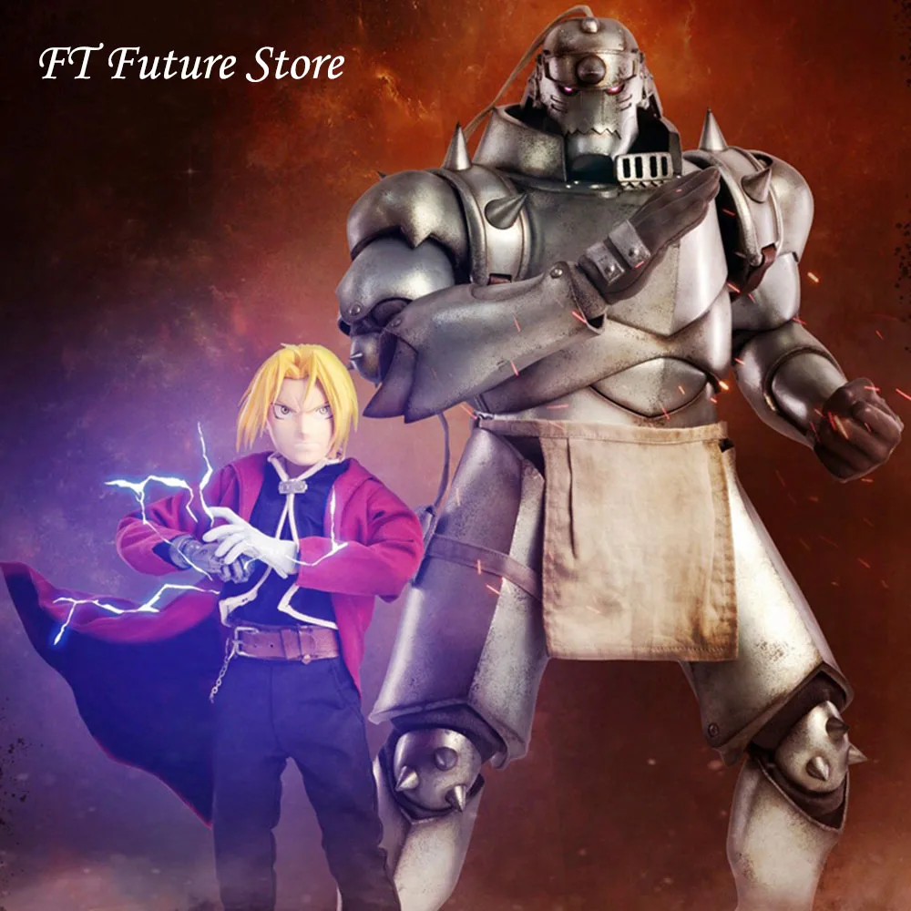 В наличии Коллекционная ThreeZero 3Z0096TP 1/6 весы Альфонс & Ботинки в стиле Эдвард Элрик