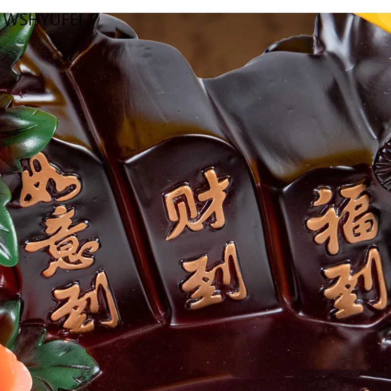 Традиционные украшения по фэн шуй из смолы для гостиной на удачу подарки