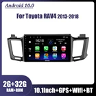 Мультимедийная магнитола для Toyota, стерео-система на Android 10, 2 Гб ОЗУ, с видеоплеером, GPS Навигатором, для Toyota RAV4, 4, XA40, 5, XA50, 2013-2018, типоразмер 2 din